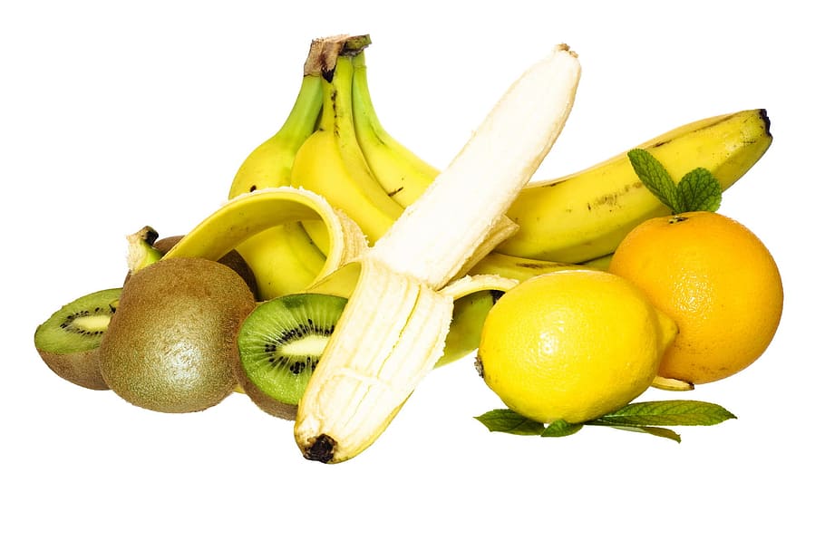fruits, white, fresh, freshness, pile, closeup, isolated, heap HD wallpaper