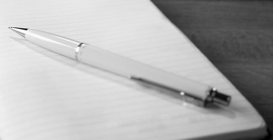 finland, pirkkala, write, plan, notebook, black and white, new HD wallpaper