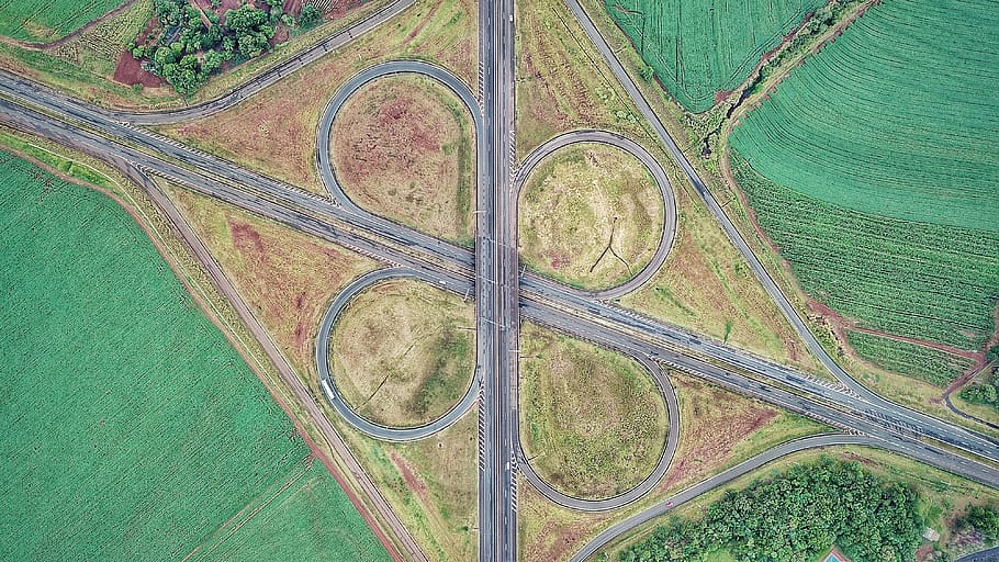 cloverleaf landscape