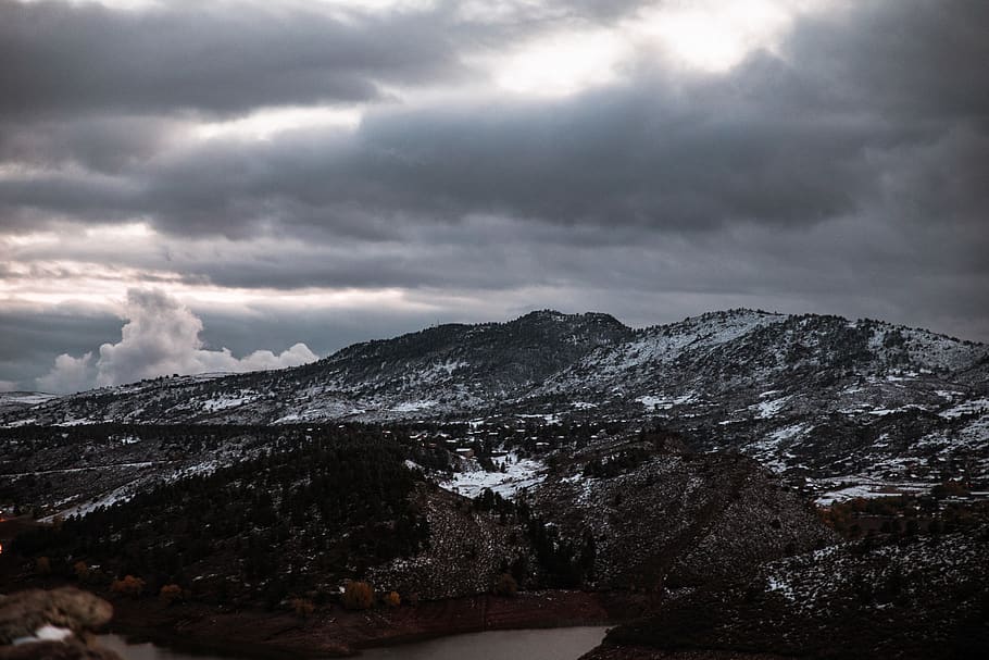 fort collins, united states, colorado, winter, snow, cold, landscape