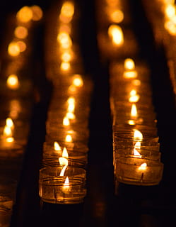candle, fire, flame, vigil, diwali, lighting, crystal, pub HD wallpaper