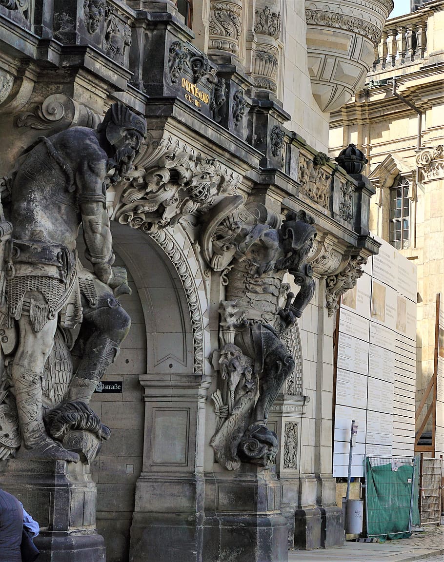 germany, dresden, sculpture, representation, art and craft HD wallpaper