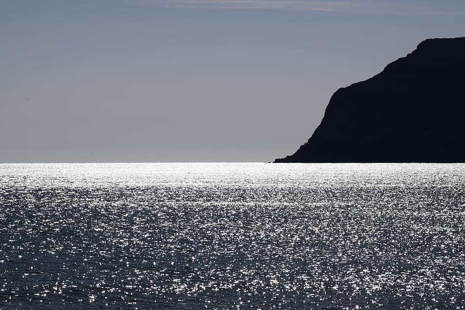 sea, light, sky, texture, water, horizon over water, beauty in nature HD wallpaper