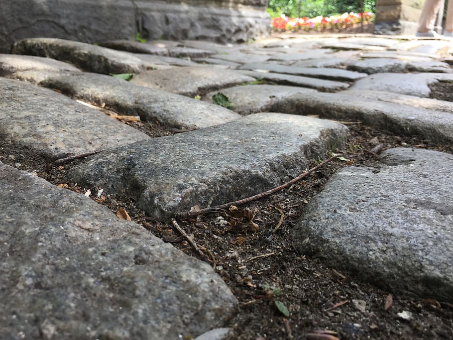 rocks, road, dirt, cobble, cobblestone, earth, no people, day HD wallpaper