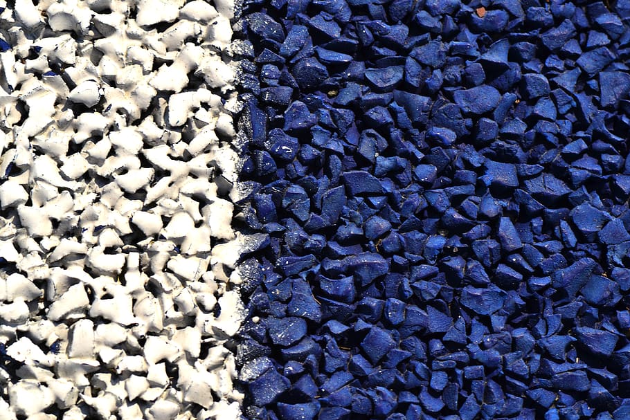 slate, rock, pebble, road, rug, dirt road, gravel, coal, blue HD wallpaper