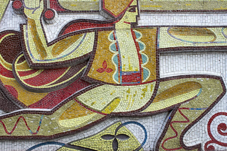 mosaic, art, tile, bendery, transnistria, rug, fatfrumos, sovietartefacts HD wallpaper