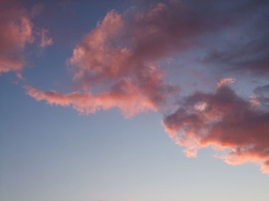 pink, sky, morning, cloud, cloud - sky, sunset, beauty in nature HD wallpaper
