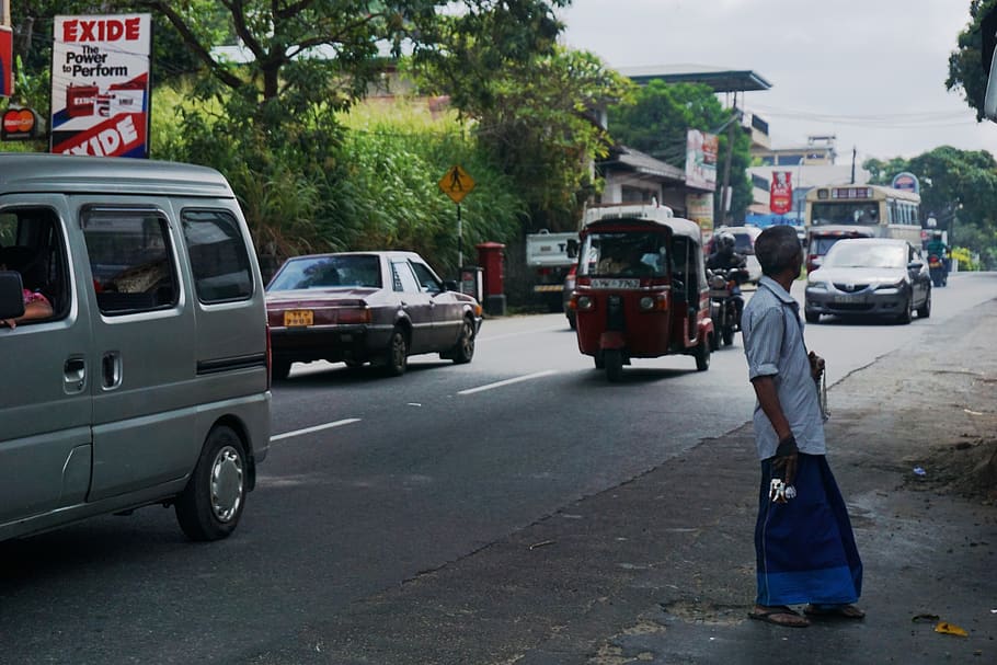sri lanka, kandy, road, city, transportation, mode of transportation HD wallpaper
