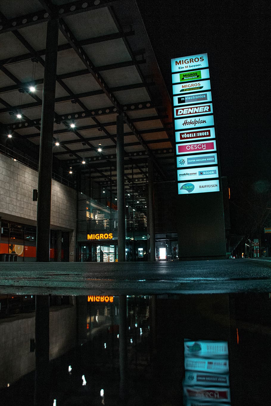illuminated, night, architecture, built structure, reflection HD wallpaper