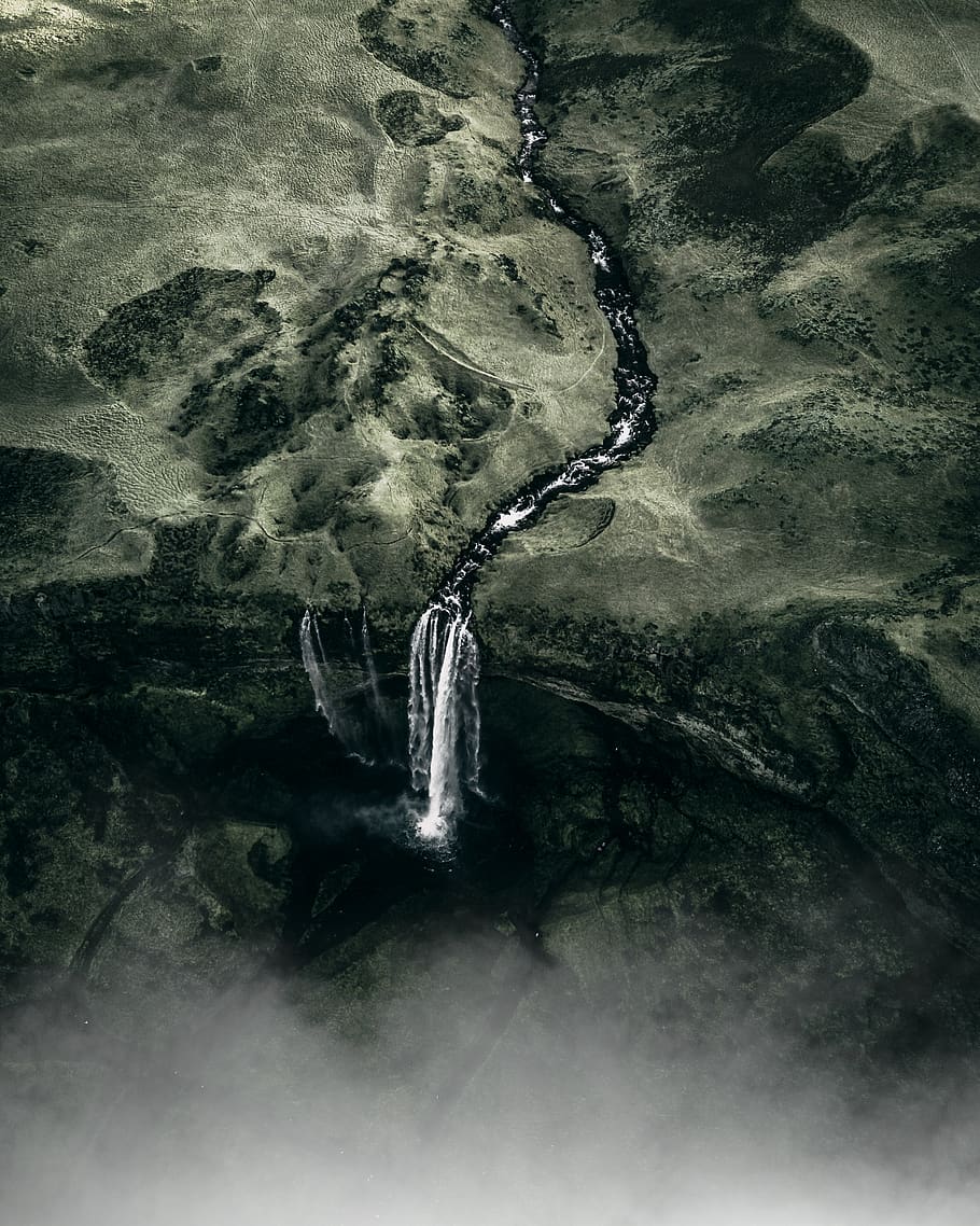 aerial shot, water, beauty in nature, scenics - nature, environment HD wallpaper