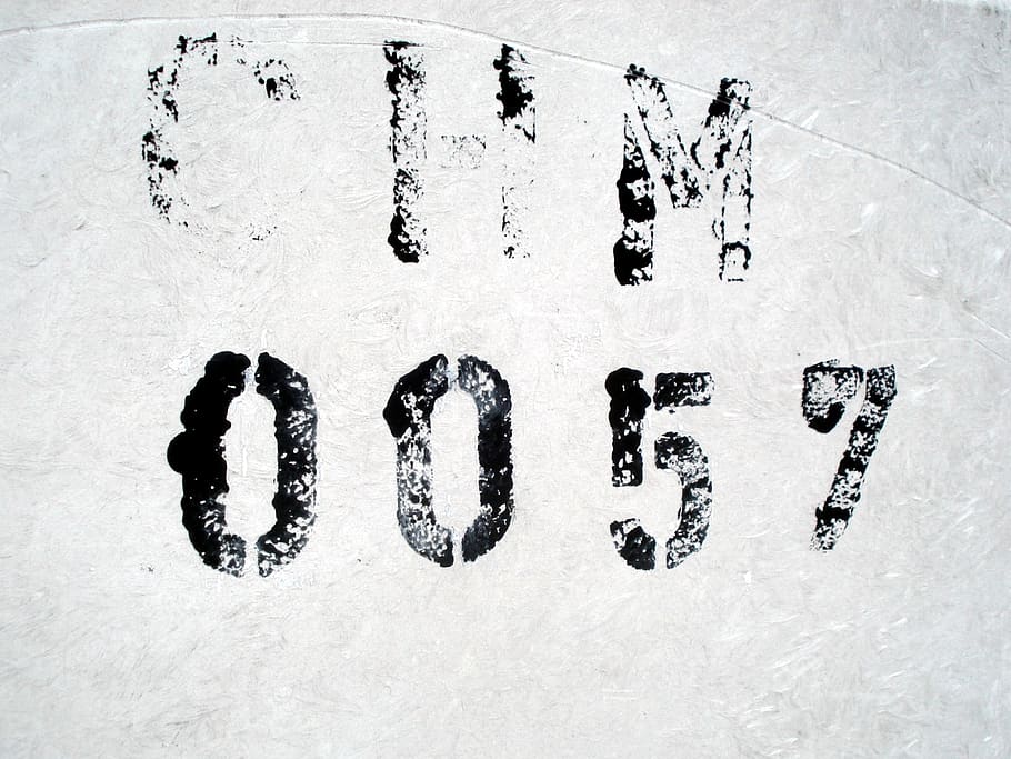 numbers, detail, snow, cold temperature, winter, high angle view HD wallpaper