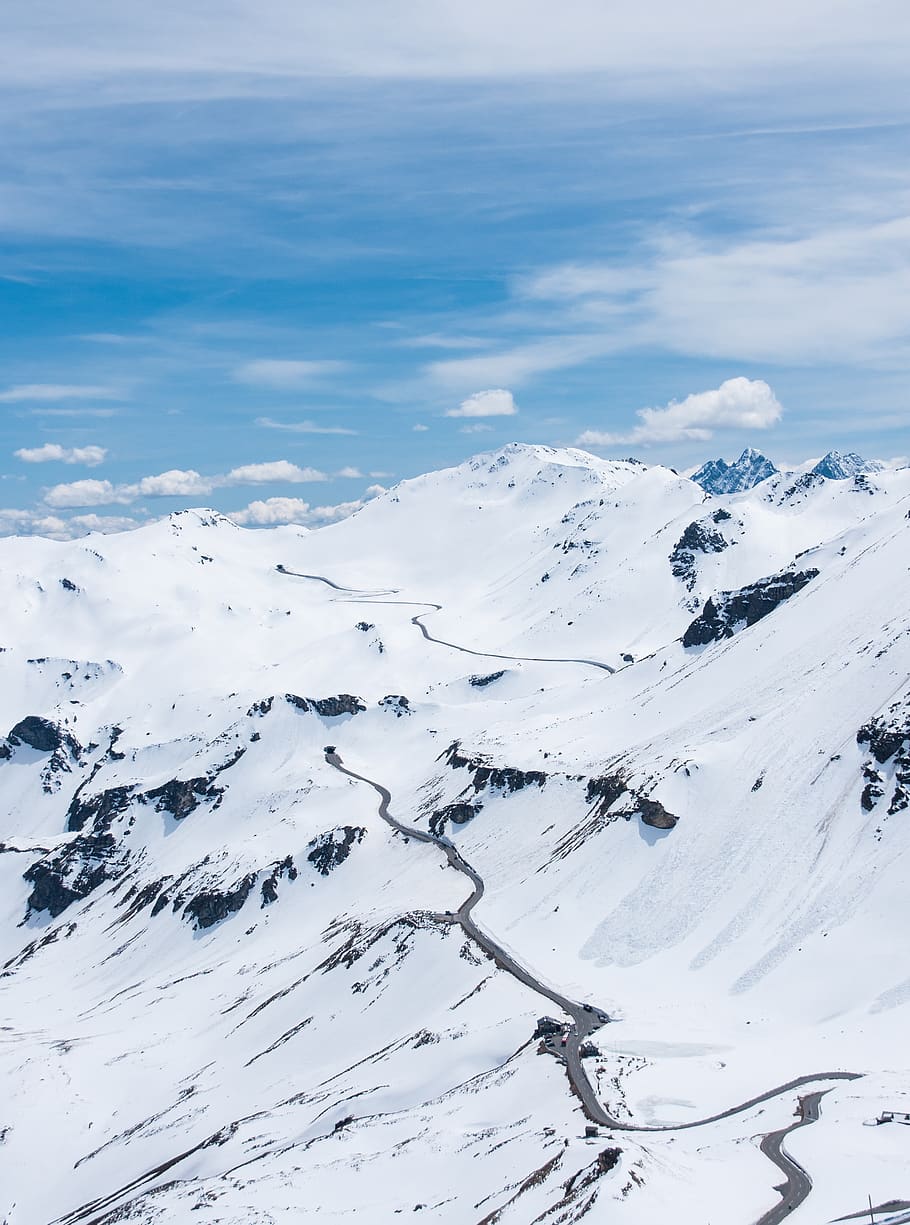 grossglockner, mountain, alpine, tyrol, austria, landscape HD wallpaper