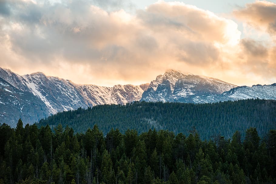 united states, estes park, estes park visitor center - silver, HD wallpaper