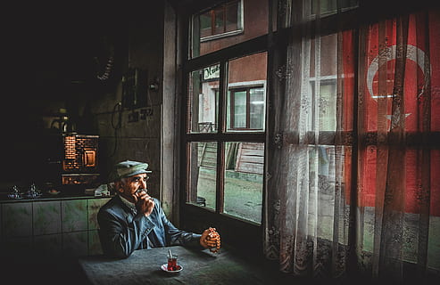 tee, tea, coffee, turkish, flag, culture, historic, nostalgia HD wallpaper