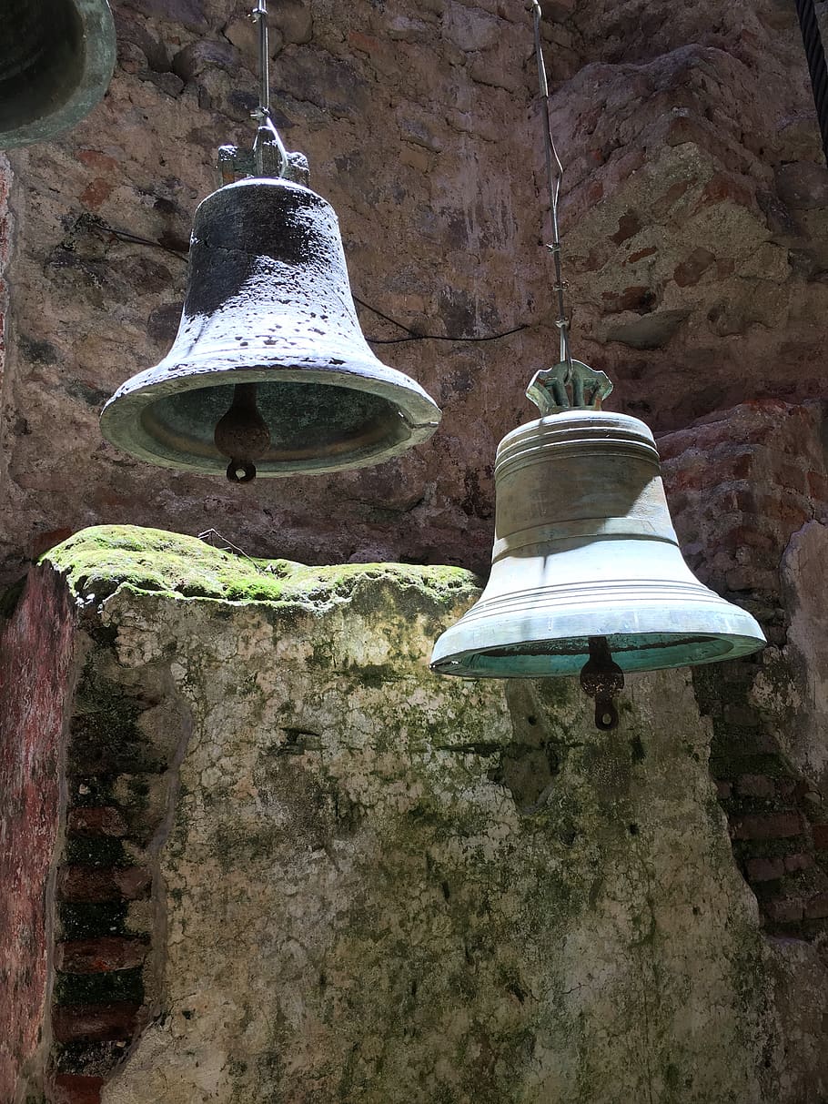 guatemala, grey, background, bells, hanging, religion, lighting equipment HD wallpaper