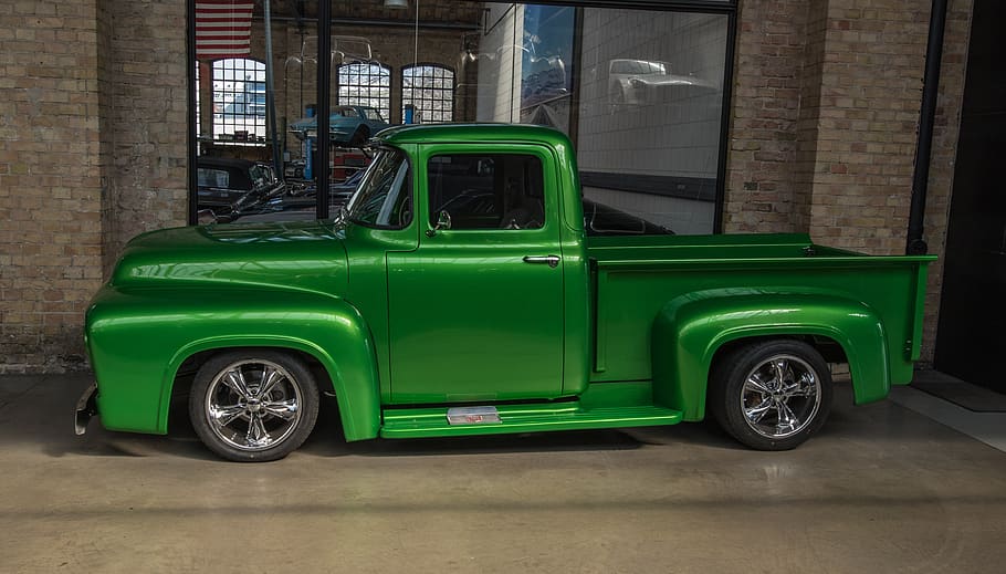 auto, ford, truck, oldtimer, vehicle, transport system, classic HD wallpaper