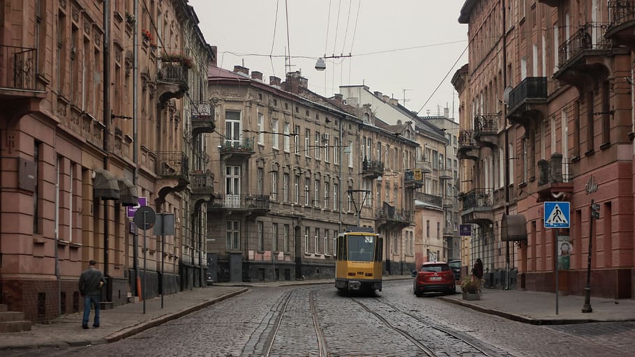 ukraine, lviv, travel, city, architecture, old, building, street, HD wallpaper