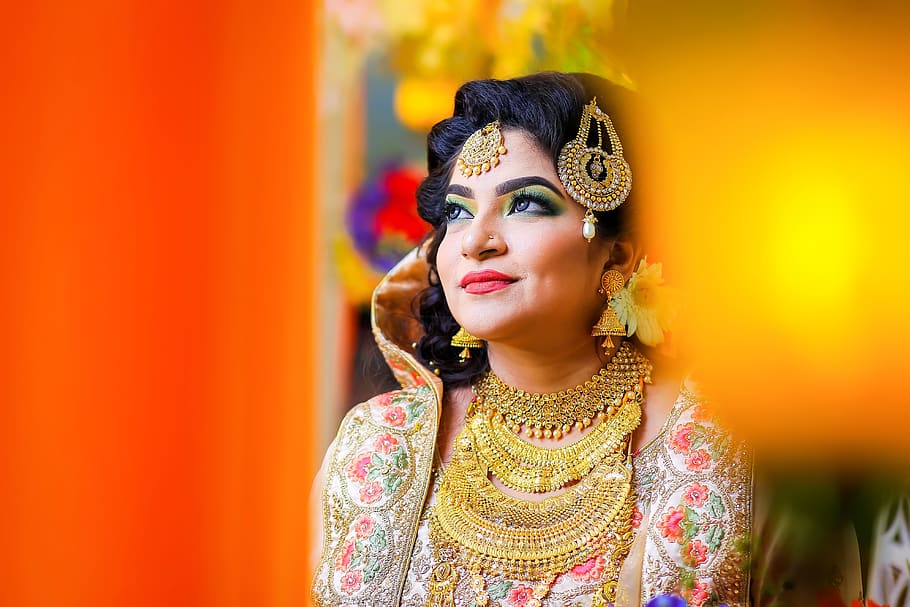Woman Wearing Accessory, attractive, bangladesh, beautiful, beautiful woman