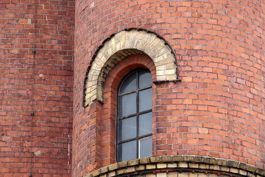 window, brick, old, building, architecture, facade, wall, stone HD wallpaper