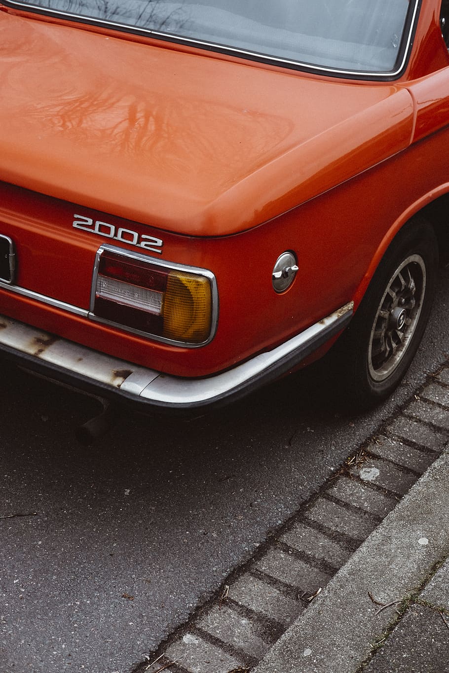 red 2002 vehicle bumper, car, motor vehicle, mode of transportation HD wallpaper