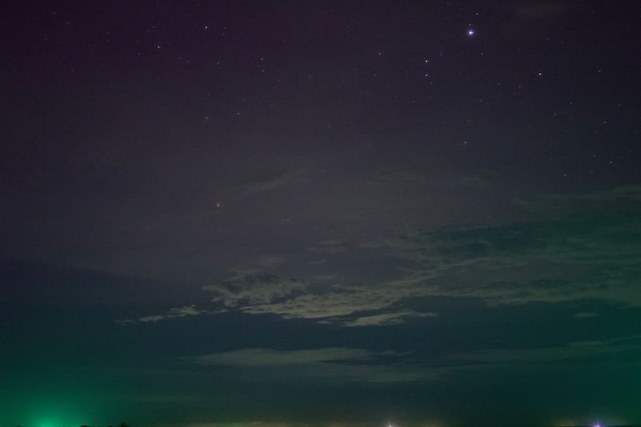 malaysia, langkawi, sea, ocean, night, tropic, sky, space, cloud - sky, HD wallpaper
