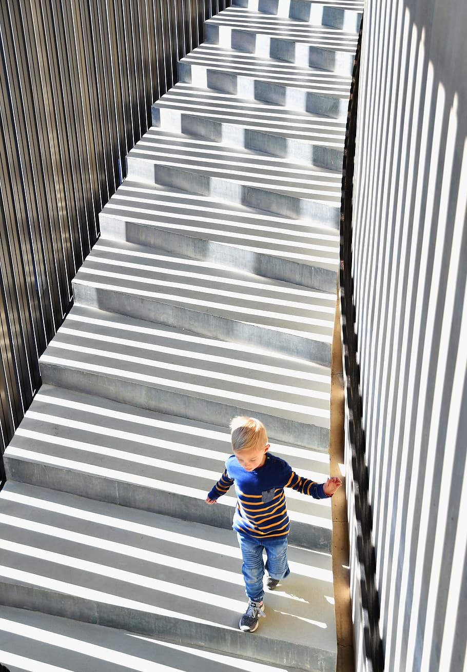 south africa, johannesburg, stairs, lines, architecture, children