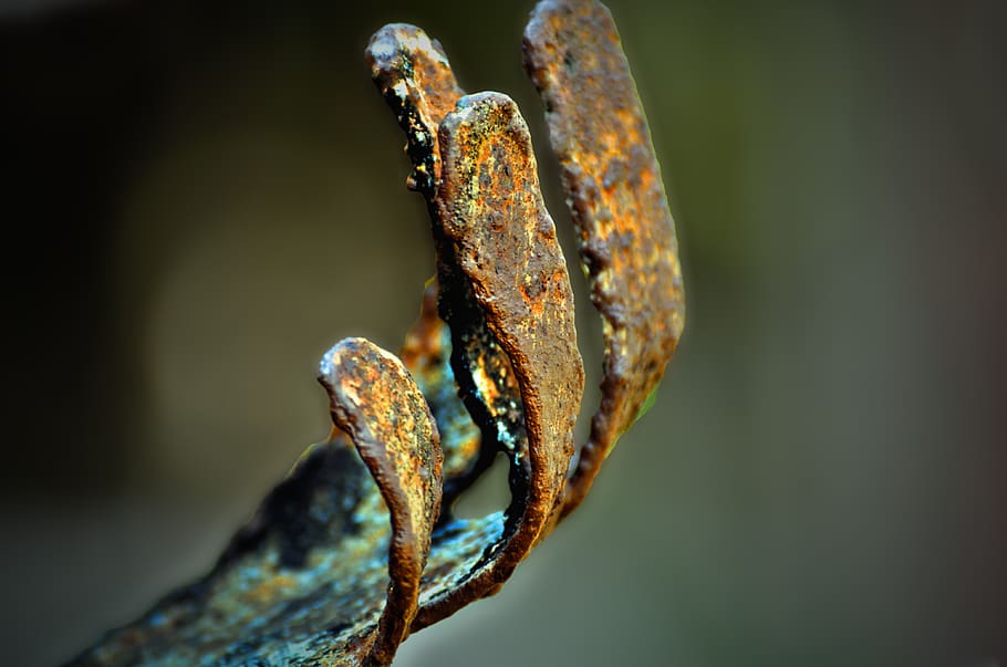 rust, iron, old, texture, metal, metallic, corrosion, brown HD wallpaper