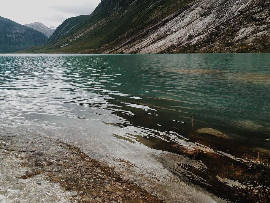 norway, water, mountain, beauty in nature, scenics - nature HD wallpaper