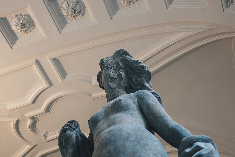 germany, berlin, bode museum, concrete, marbel, marble, broken HD wallpaper