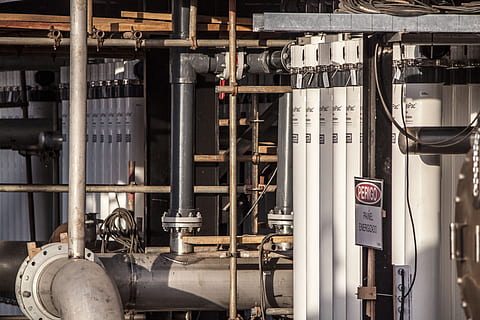 Water Treatment Plant Filters, industrial, industry, factory HD wallpaper