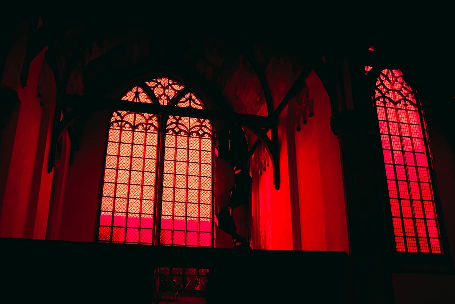 closed window, architecture, building, art, stained glass, crypt HD wallpaper