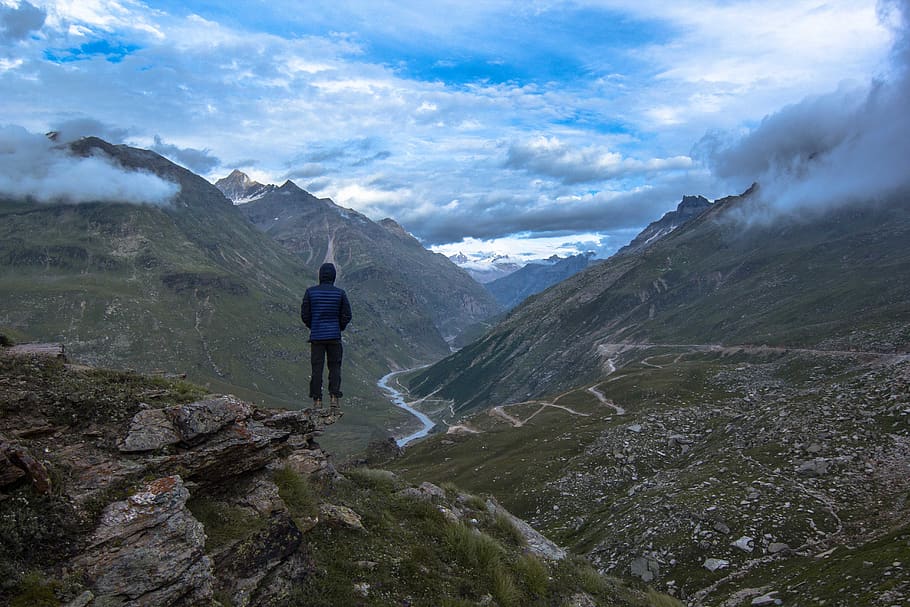 india, manali, rohtang pass, explore, mountains, adventure HD wallpaper