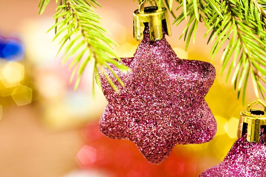background, ball, bauble, celebration, christmas, color, decor HD wallpaper