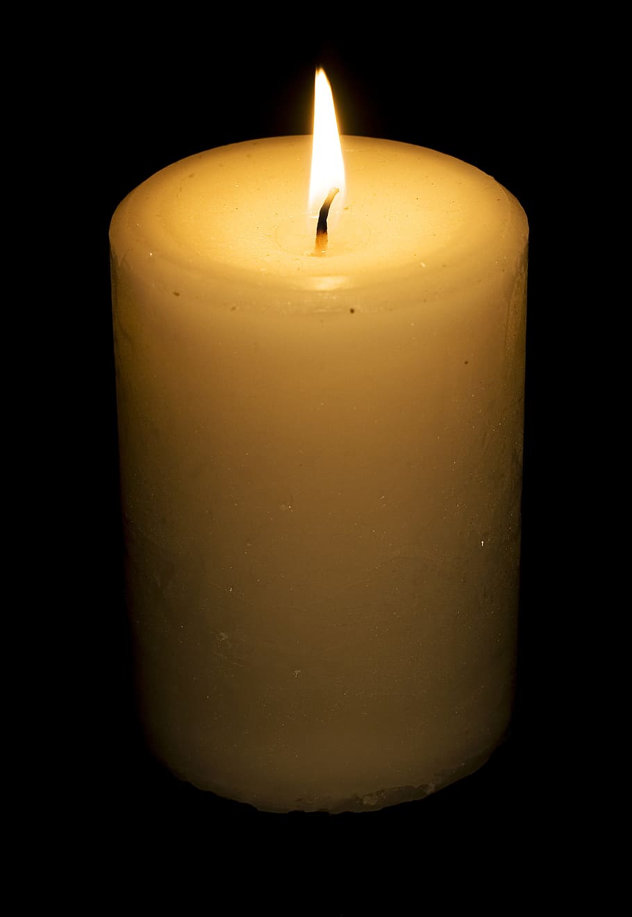 candle, wax, flame, fire, light, burning, fire - natural phenomenon HD wallpaper