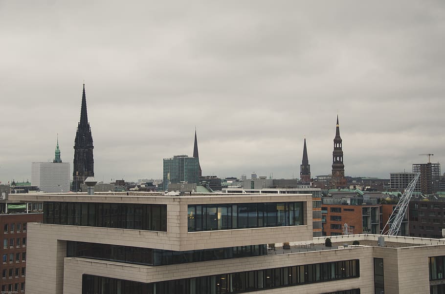 hamburg, germany, architecture, elbphilharmonie, building exterior HD wallpaper