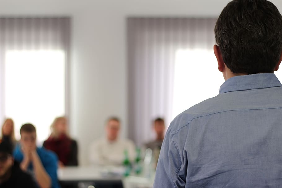 science, meeting, lecture, event, training, group, session HD wallpaper