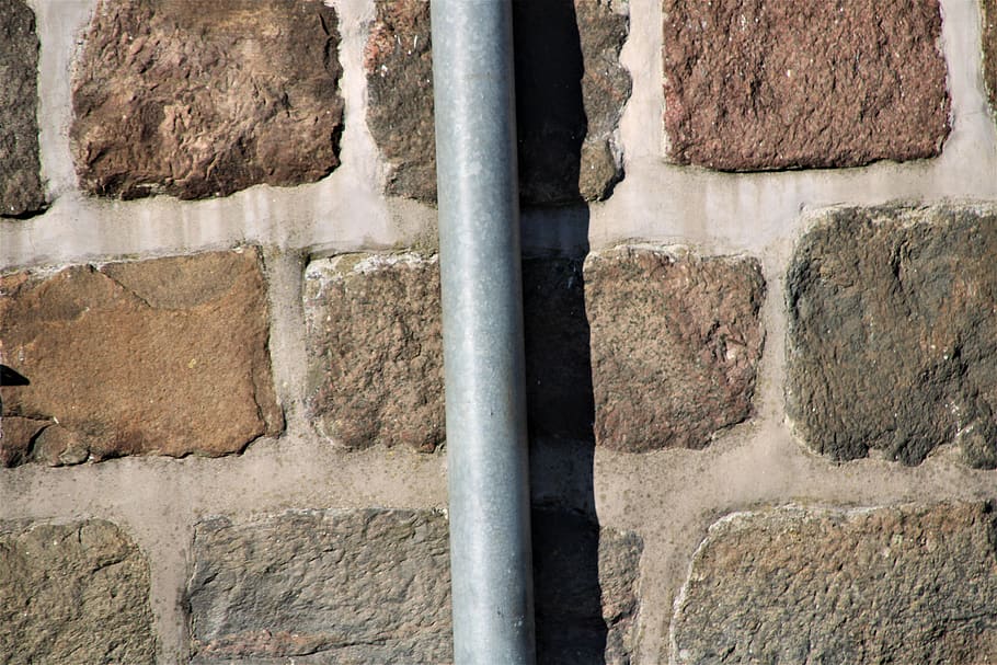 wall, brick, path, walkway, handrail, banister, rock, pavement HD wallpaper