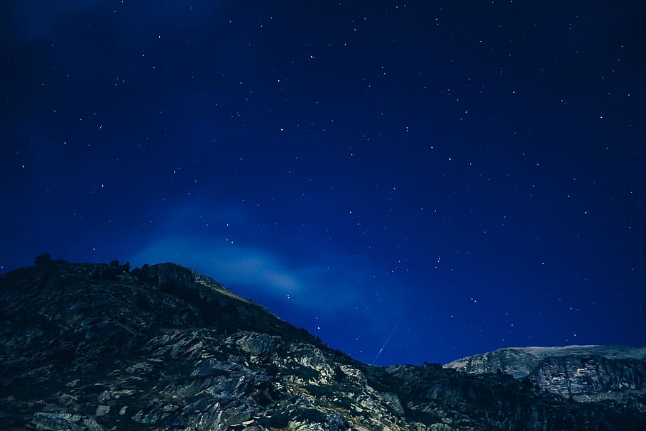 stars, galaxy, space, night, dark, evening, sky, astronomy HD wallpaper