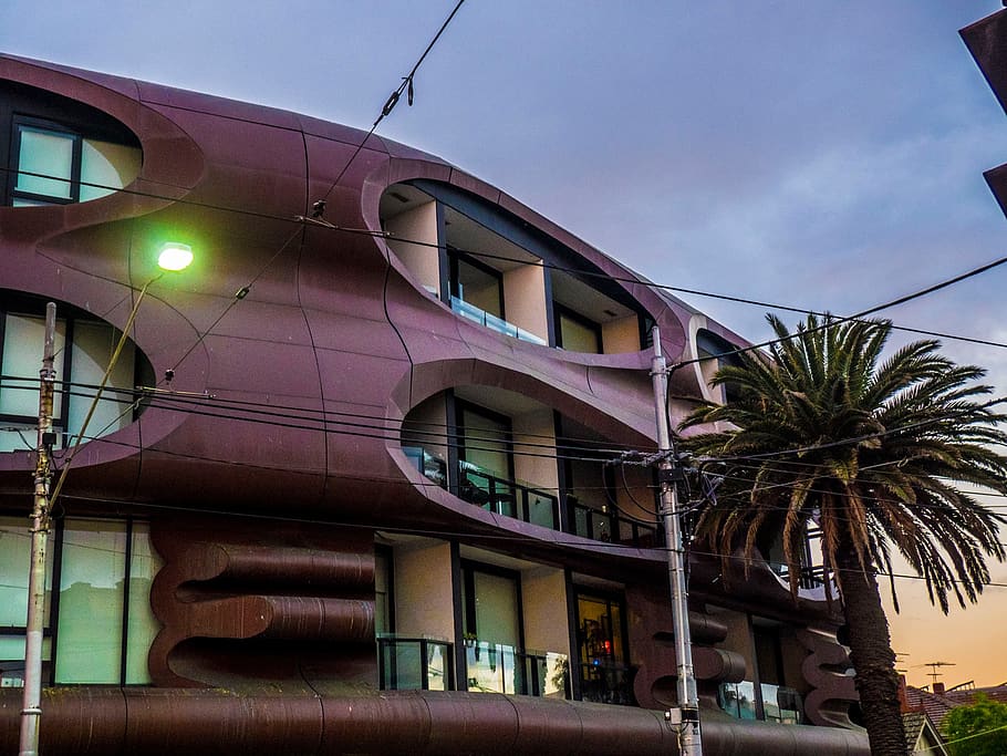 building complex, melbourne, australia, condo, condominium HD wallpaper