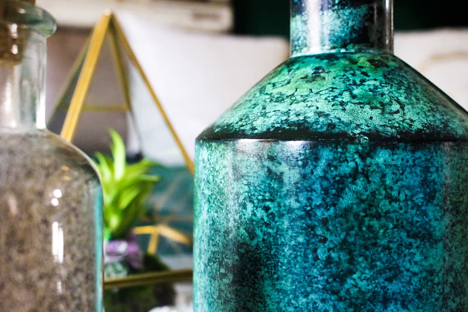 bottle, drink, beverage, alcohol, new, room, green, greengold HD wallpaper