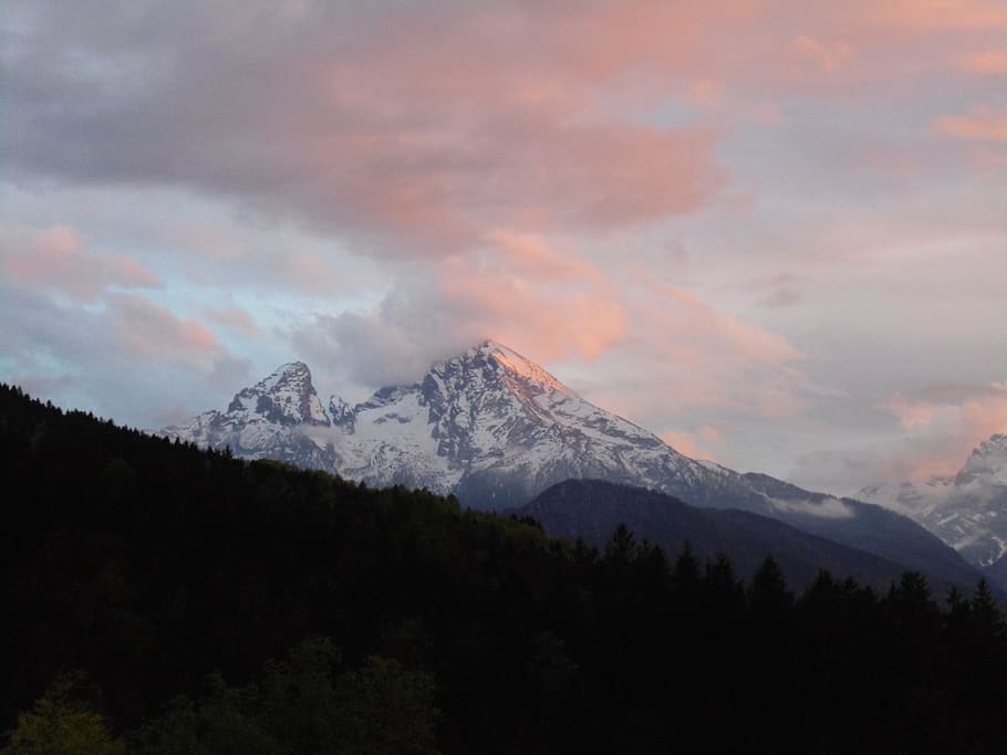 berchtesgaden, watzmann, germany, mountains, scenics - nature HD wallpaper