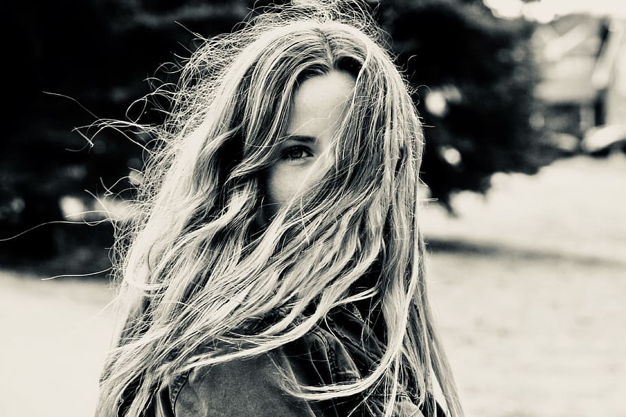 portrait, one person, hair, real people, hairstyle, headshot HD wallpaper