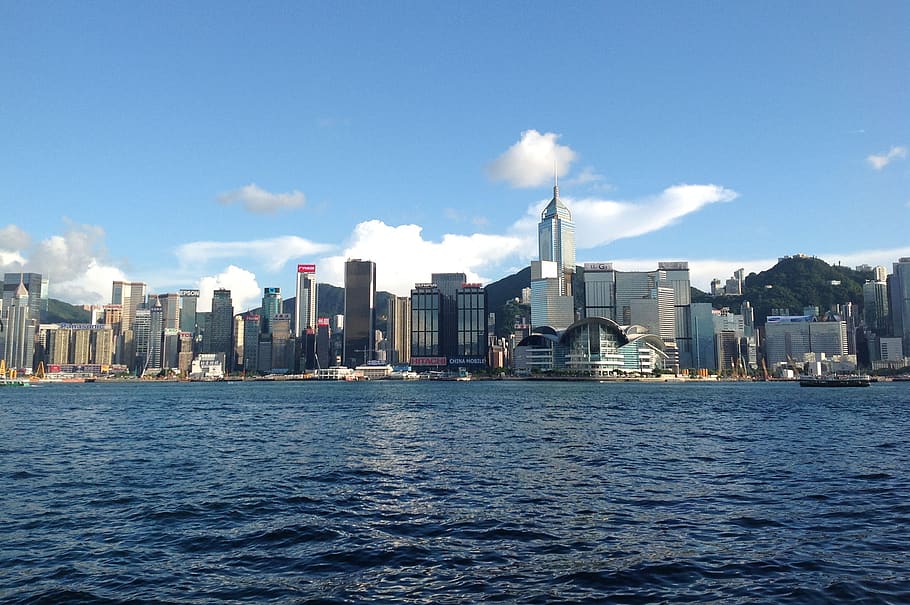 hong kong, building exterior, architecture, city, built structure HD wallpaper