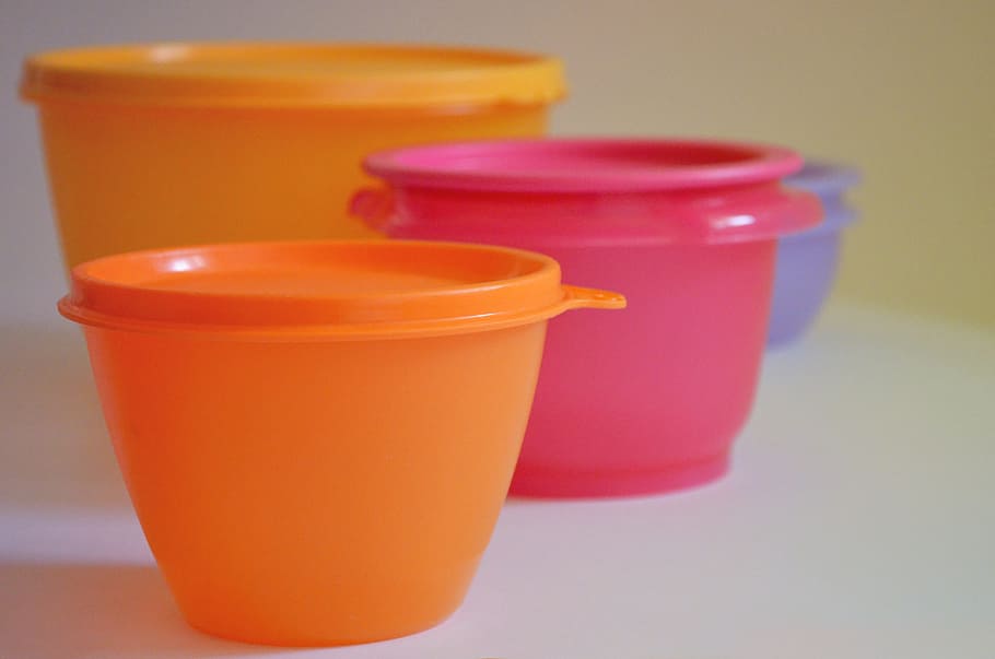 Containers #2, food, kitchen, food and drink, indoors, orange color HD wallpaper