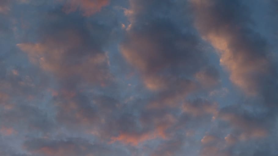 canada, canmore, pink, blue, nature, outside, sky, outdoor HD wallpaper