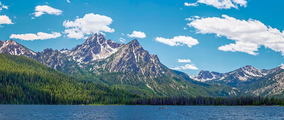 united states, stanley, mountain, scenics - nature, water, sky HD wallpaper
