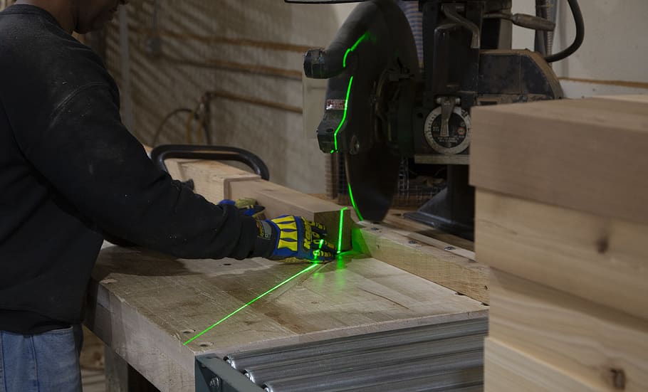 tools, saw, laser saw, one person, real people, working, occupation HD wallpaper