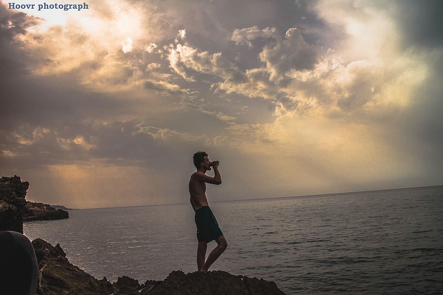 algeria, sky, water, sea, cloud - sky, horizon over water, beauty in nature HD wallpaper