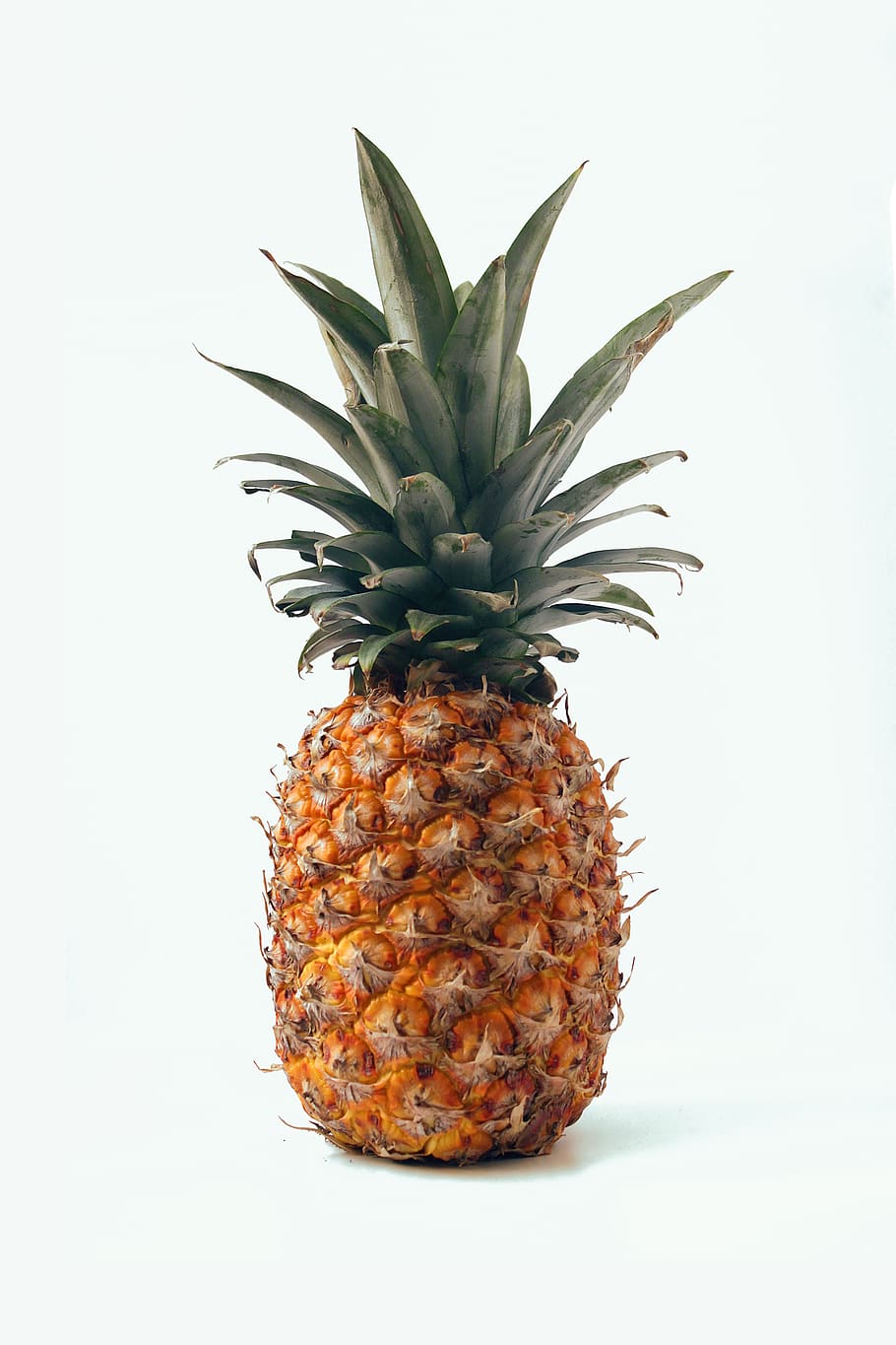 ripe pineapple fruit, healthy eating, studio shot, food and drink HD wallpaper