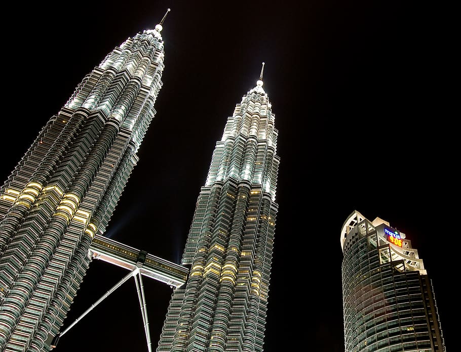 Petronas Tower, architecture, steeple, spire, building, town HD wallpaper
